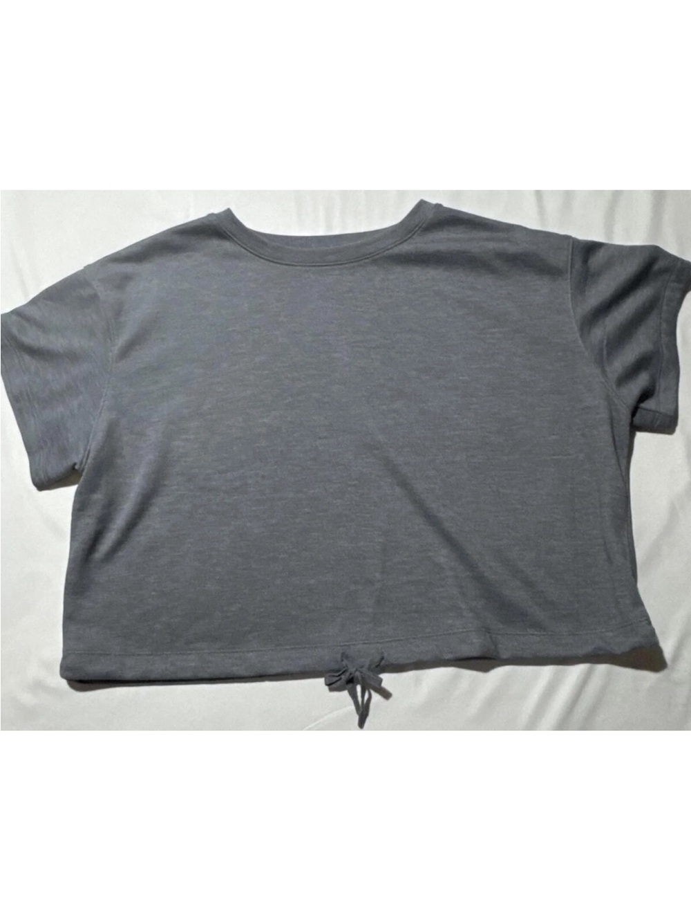 Tek Gear XL Gray On-the-Go Casual Crop Top
